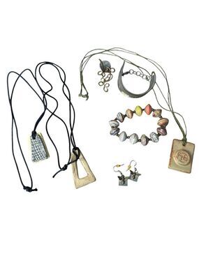 Handmade Jewelry Assortment Earrings, Necklaces and Bracelets OS